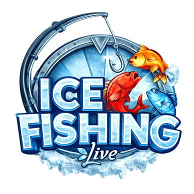 Ice Fishing machine à sous avec mécanique de pêche et gains multiples